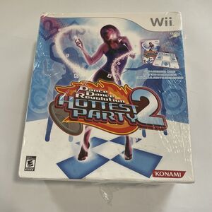 NEW Konami Dance Revolution Hottest‎ Party 2 Game & Controller Mat Nintendo Wii